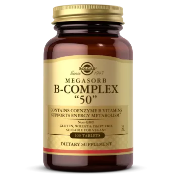 Solgar Vitamin B Complex 50 100 Tablete 