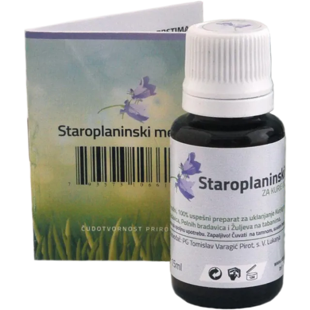 Staroplaninski Melem Za Kurje Oko I Bradavice 15Ml