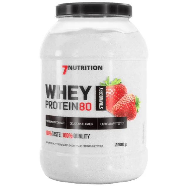 7Nutrition Whey Protein 80 Jagoda 2000G