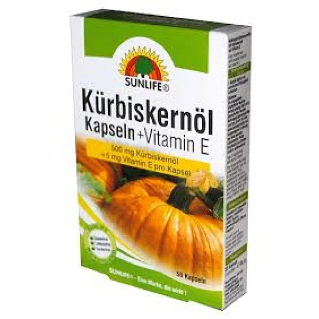 Sunlife Ulje Semena Bundeve + Vitamin E 50 Kapsula