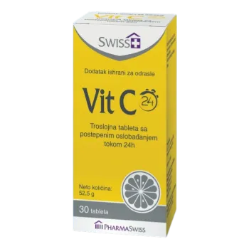 Swiss+ Vitamin C 30 Tableta 