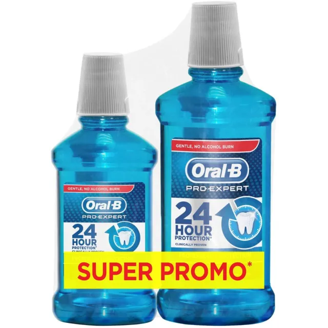 Oral-B Tečnost Za Usta Pro-Expert Multi-Protection 500Ml + 250Ml