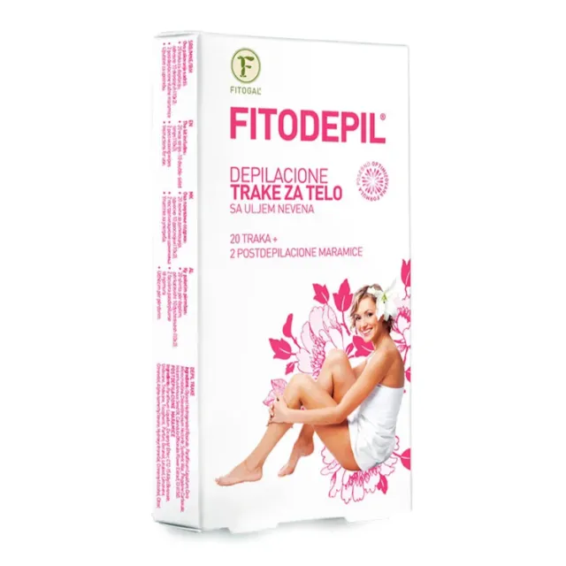 Fitodepil Trake Za Telo 20 Traka