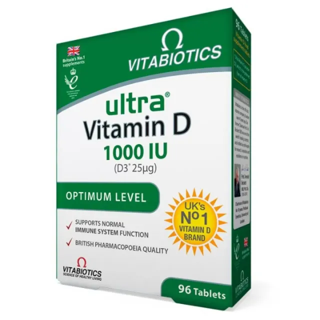 Ultra Vitamin D 1000 Iu 96 Tableta