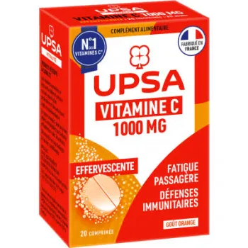 Upsa Vitamin C 1000 mg 20 Šumećih Tableta