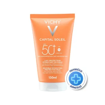 Vichy Capital Soleil Invisible Hydrating Mleko Spf50+ 150 ml