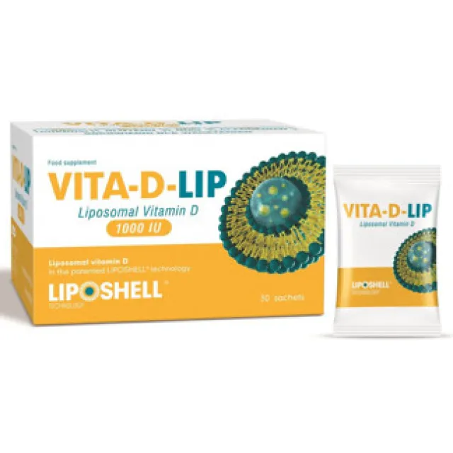 Vita-D-Lip Lipozomalni Vitamin D 1000 Iu 30 Kesica