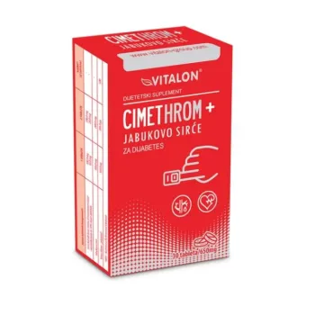 Vitalon Cimet + Hrom + Jabukovo Sirće 30 Tableta