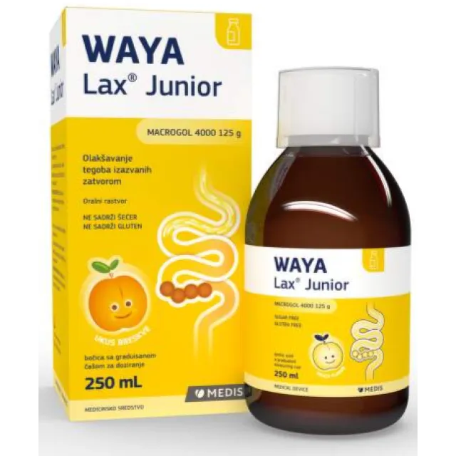 Waya Lax Junior Sirup 250Ml