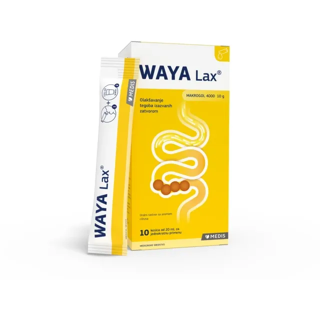 Waya Lax Oralni Rastvor 10 Kesica