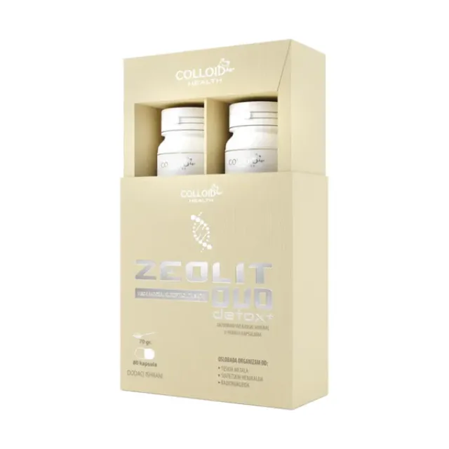 Zeolit Duo Detox 80 Kapsula + 70 G Praha