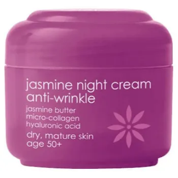 Ziaja Jasmin Noćna Krema Protiv Bora 50+ 50ml 