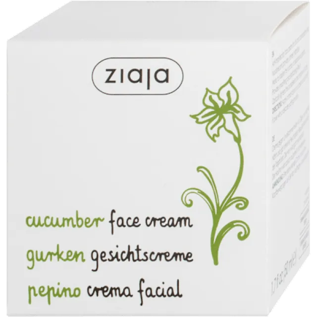 Ziaja Krema Za Lice Sa Ekstraktom Krastavca 50 Ml