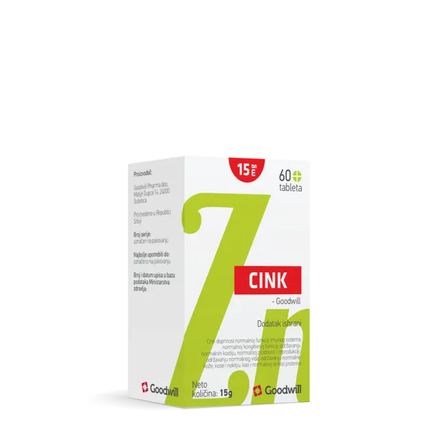 Cink 60 Tableta